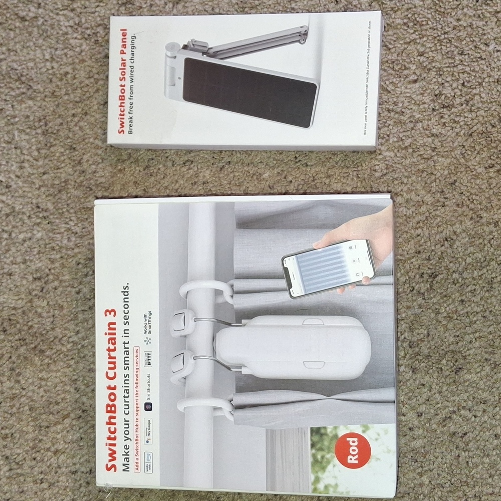 Switchbot Curtain 3 Smart Curtain Controller And Solar Panel Charger